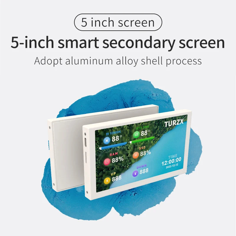SHCHV Type-C Secondary Monitor – Portable IPS LCD Display for Computers