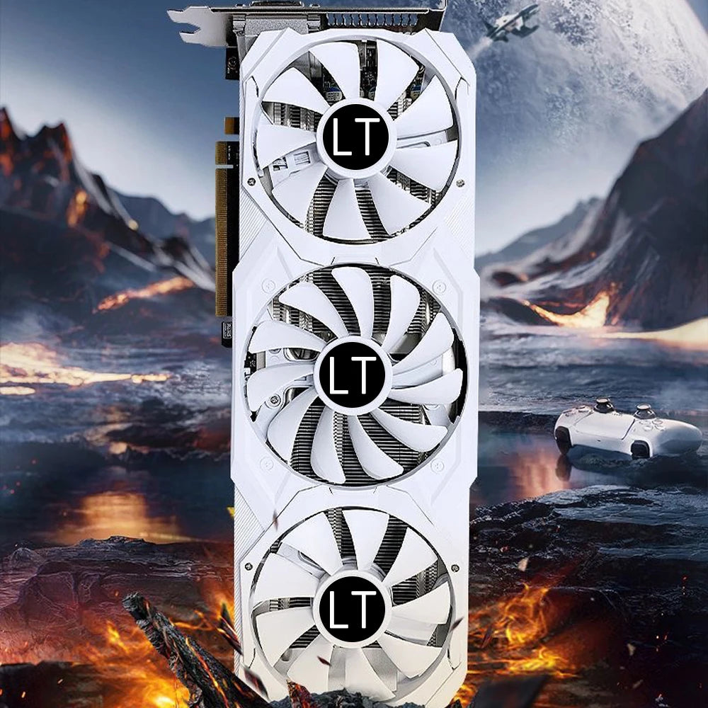 Radeon RX580 8GB Graphics Card – Triple Fan Cooling