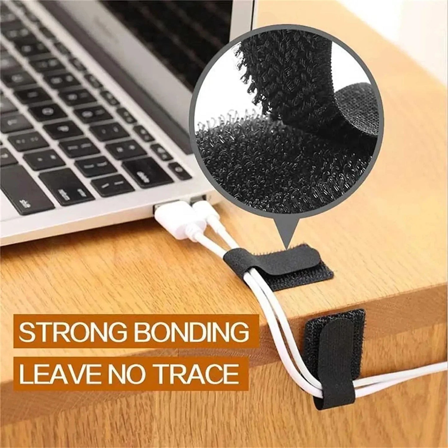 Releasable Cable Organizer Ties – Nylon Wire Management Straps