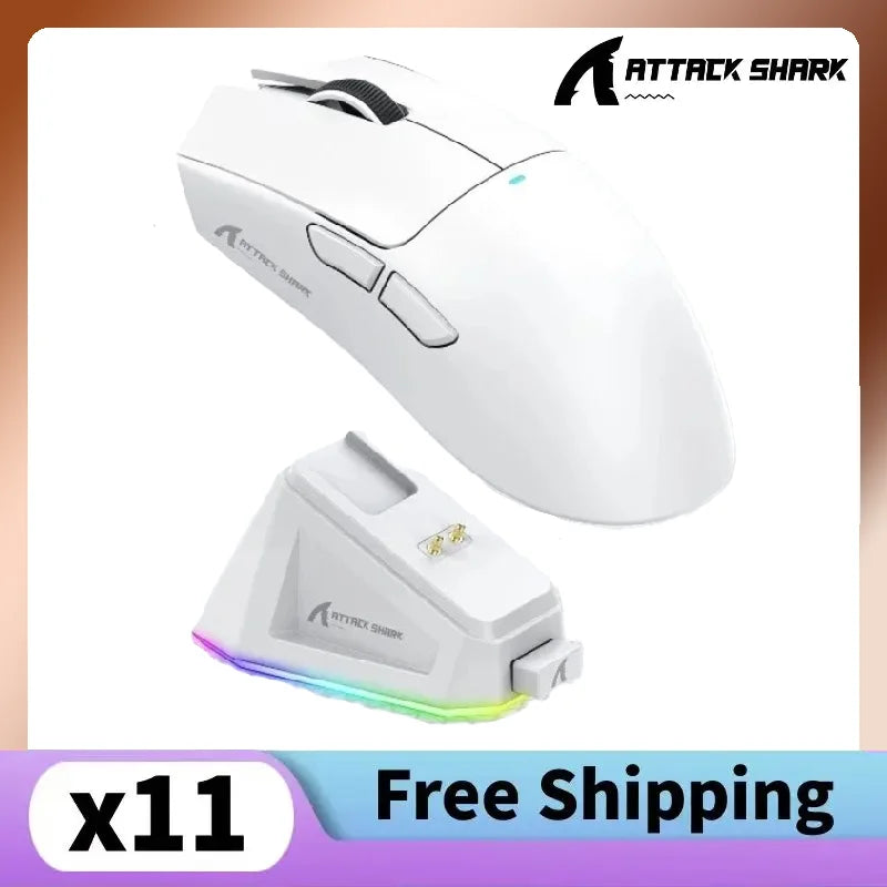 Attack Shark X11 PAW3311 Bluetooth Gaming Mouse