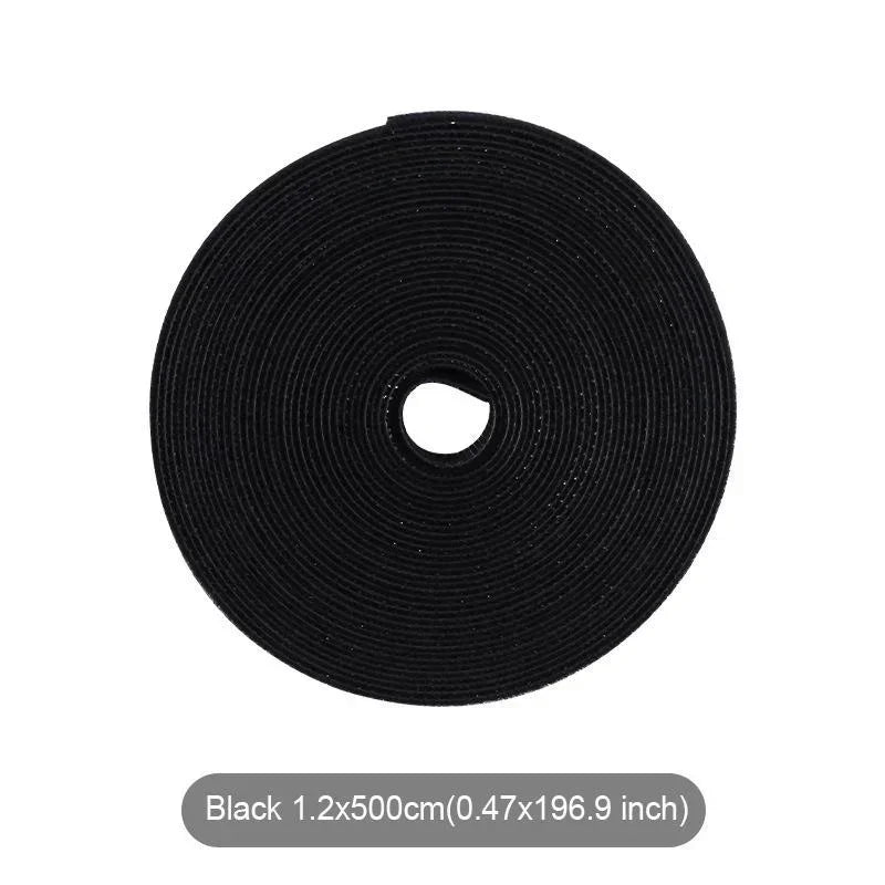 5m Reusable Cable Organizer – Desk Wire Winder & Data Line Protector