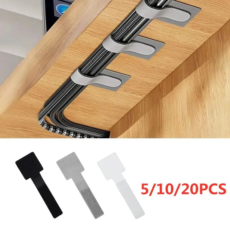 Releasable Cable Organizer Ties – Nylon Wire Management Straps