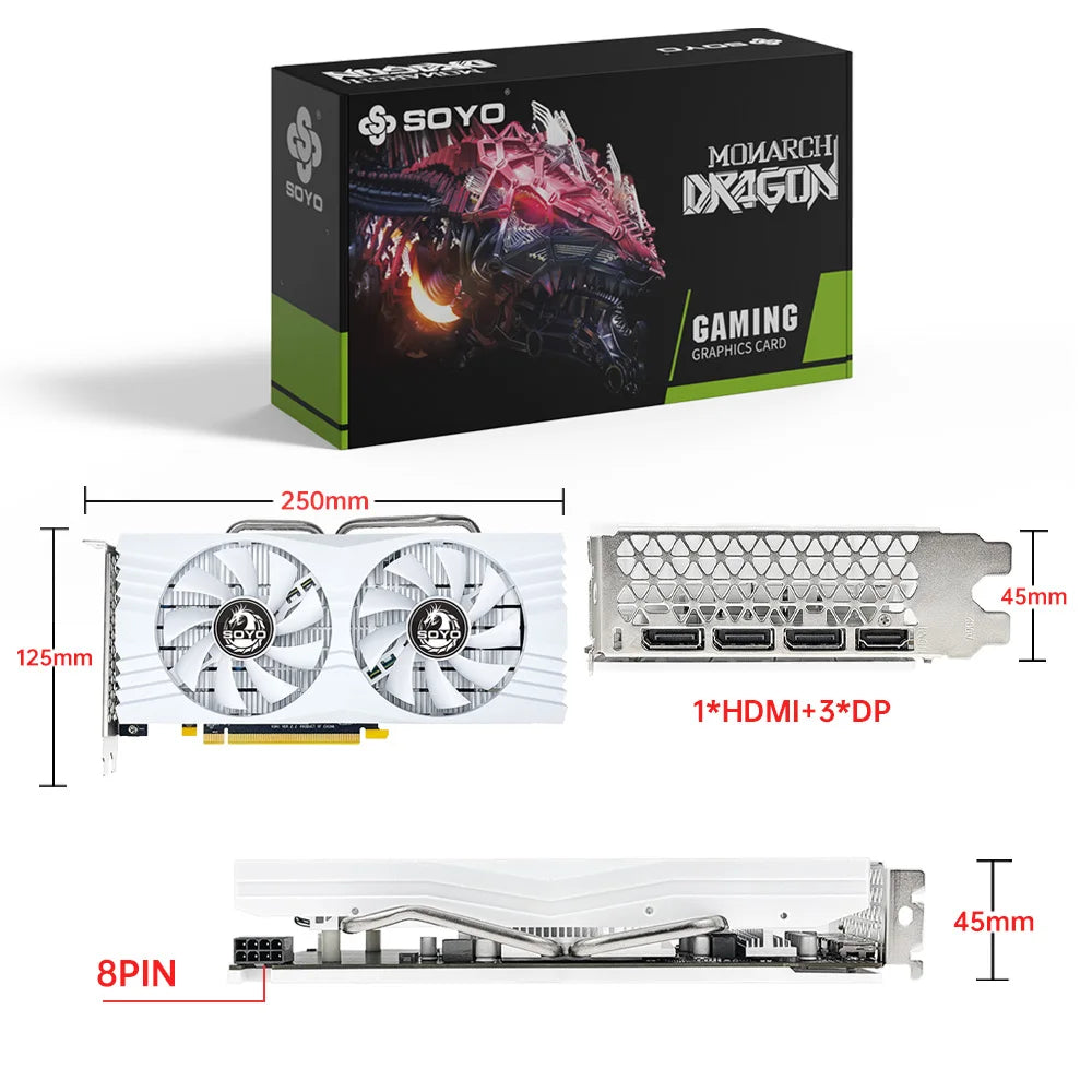 RX580 BRAND NEW WHITE 8GB